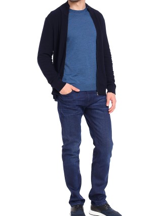 Синие джинсы BOSS: фото 1 - Invogue